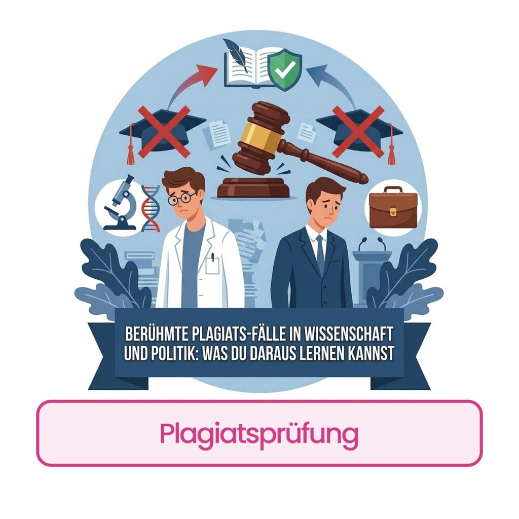 Berühmte Plagiatsfälle in Wissenschaft und Politik