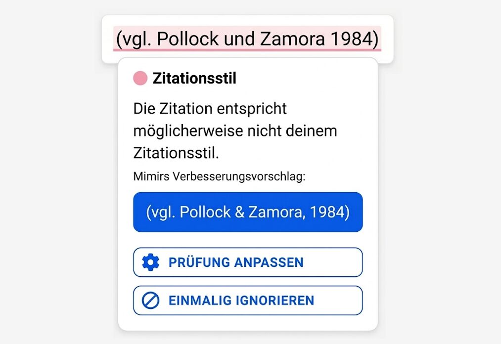 zitationstil 1 von Mimir Mentor