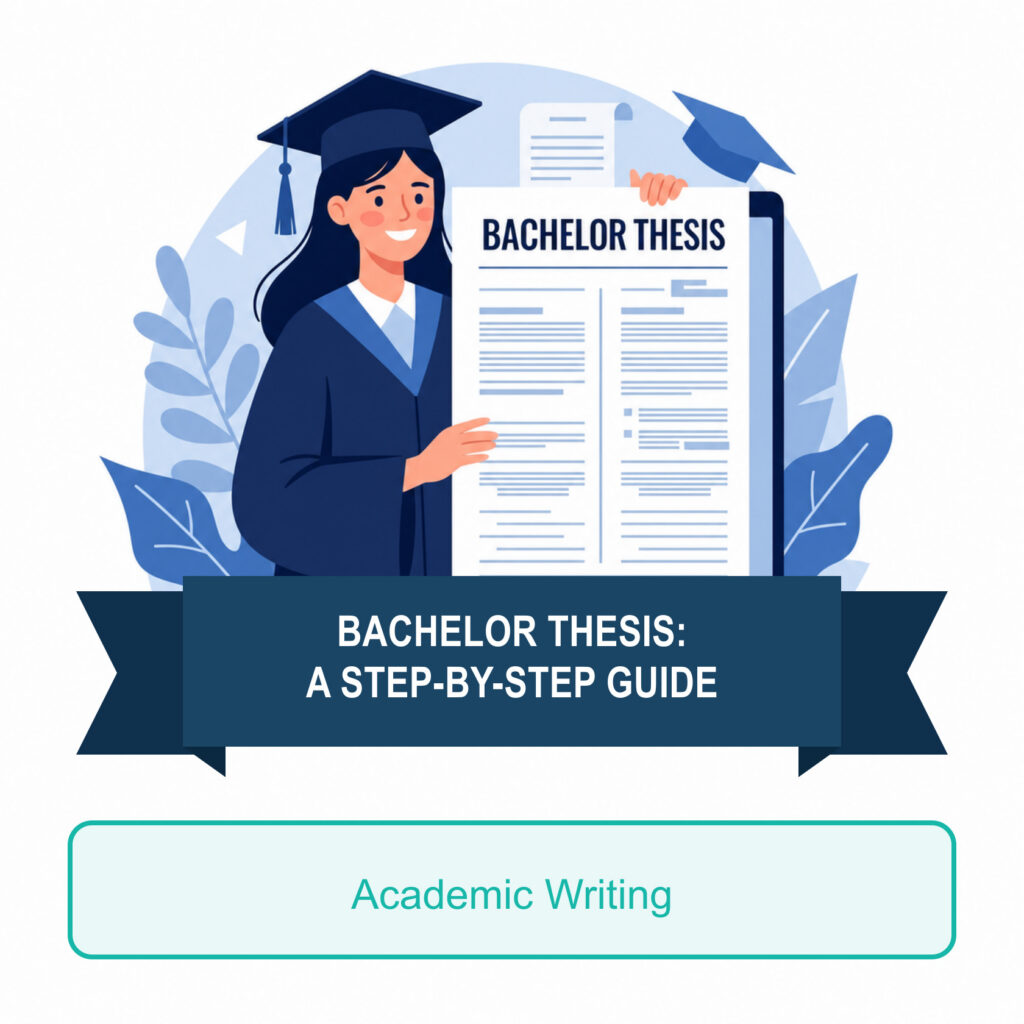 Writing a bachelor's thesis step by step