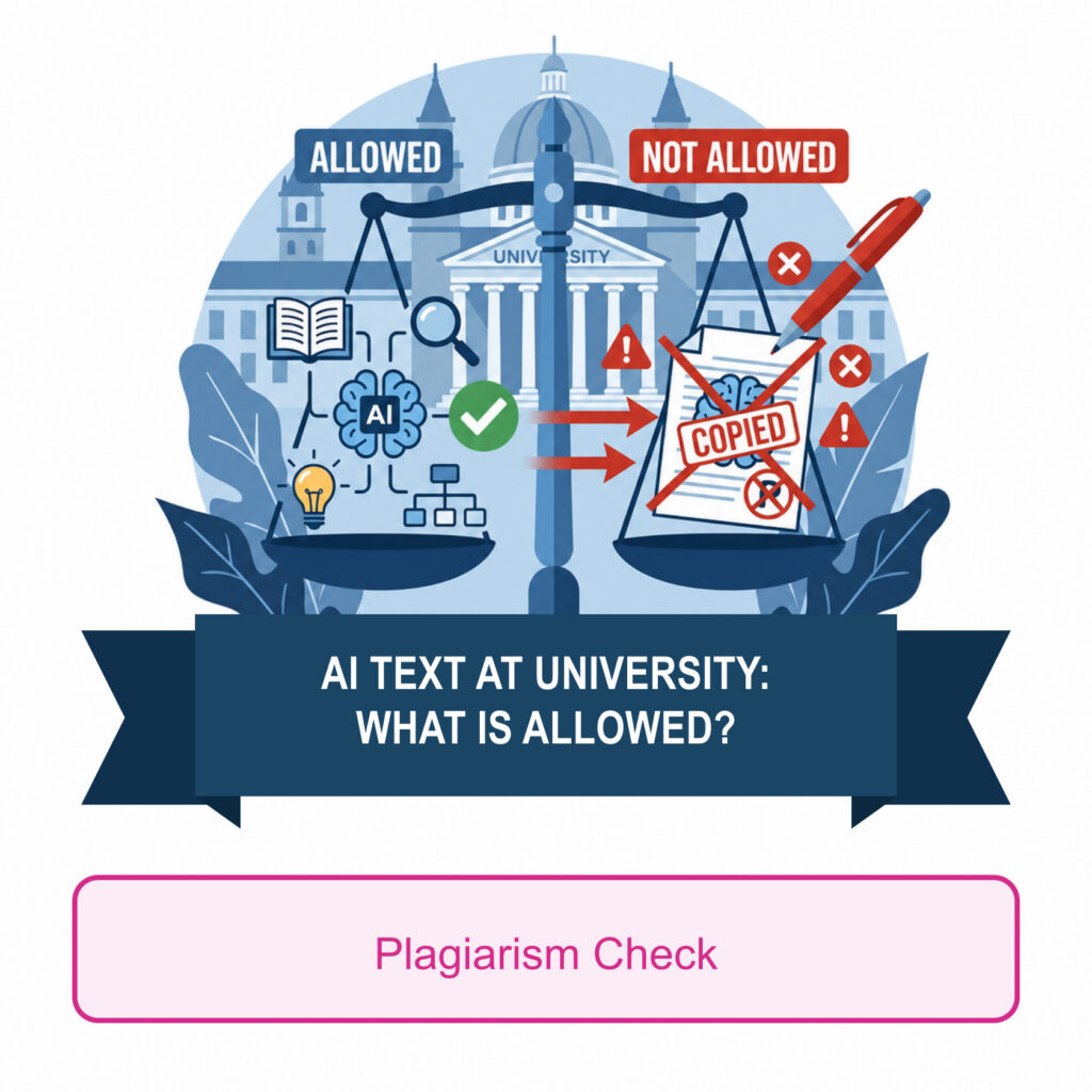 AI text at university: what is allowed in coursework and a thesis