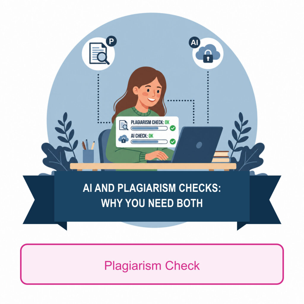 AI detection and plagiarism checking in a single workflow