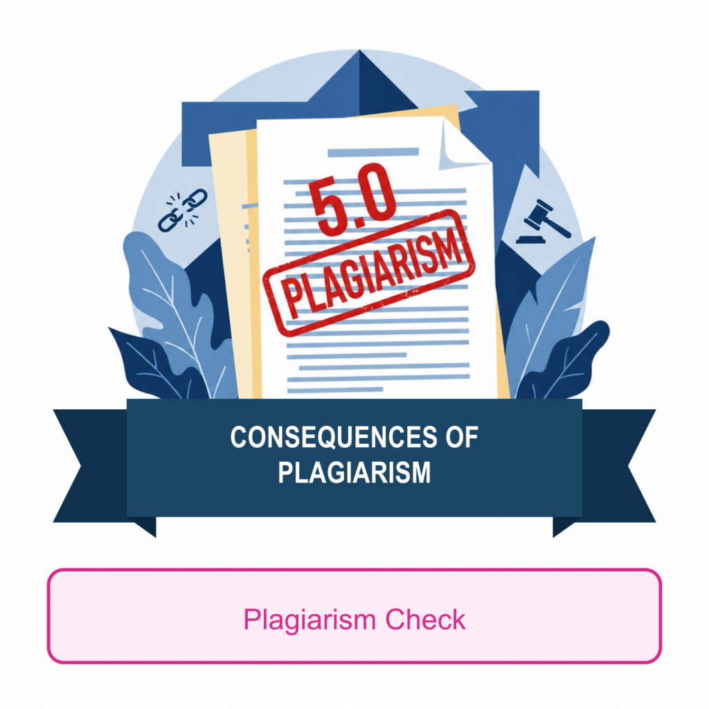 Consequences of plagiarism in coursework and a final thesis