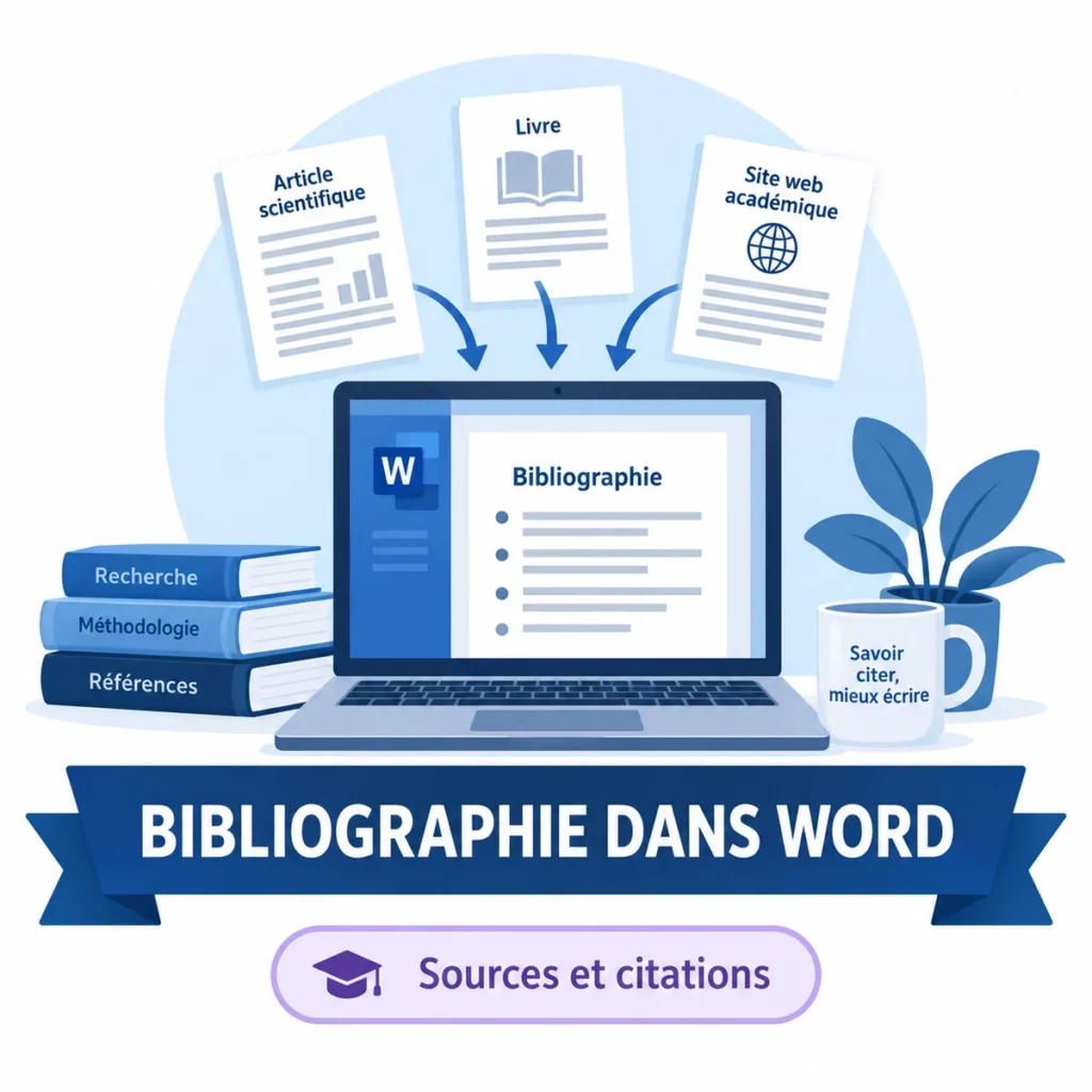 Bibliographie Word : importer et vérifier ses références