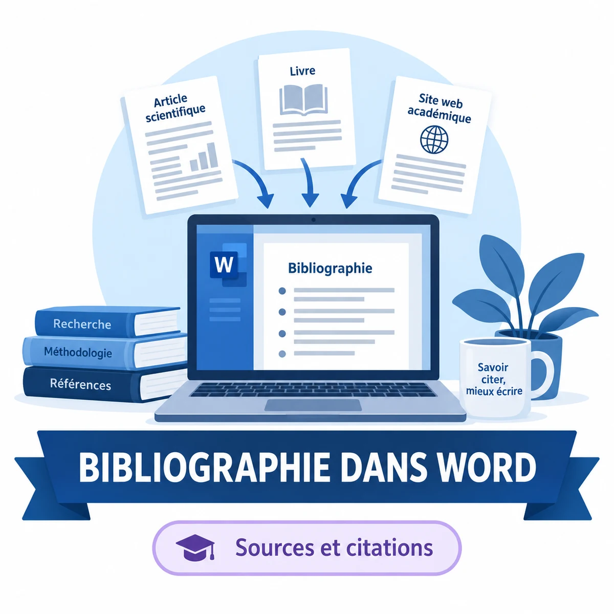 Bibliographie Word : importer et vérifier ses références
