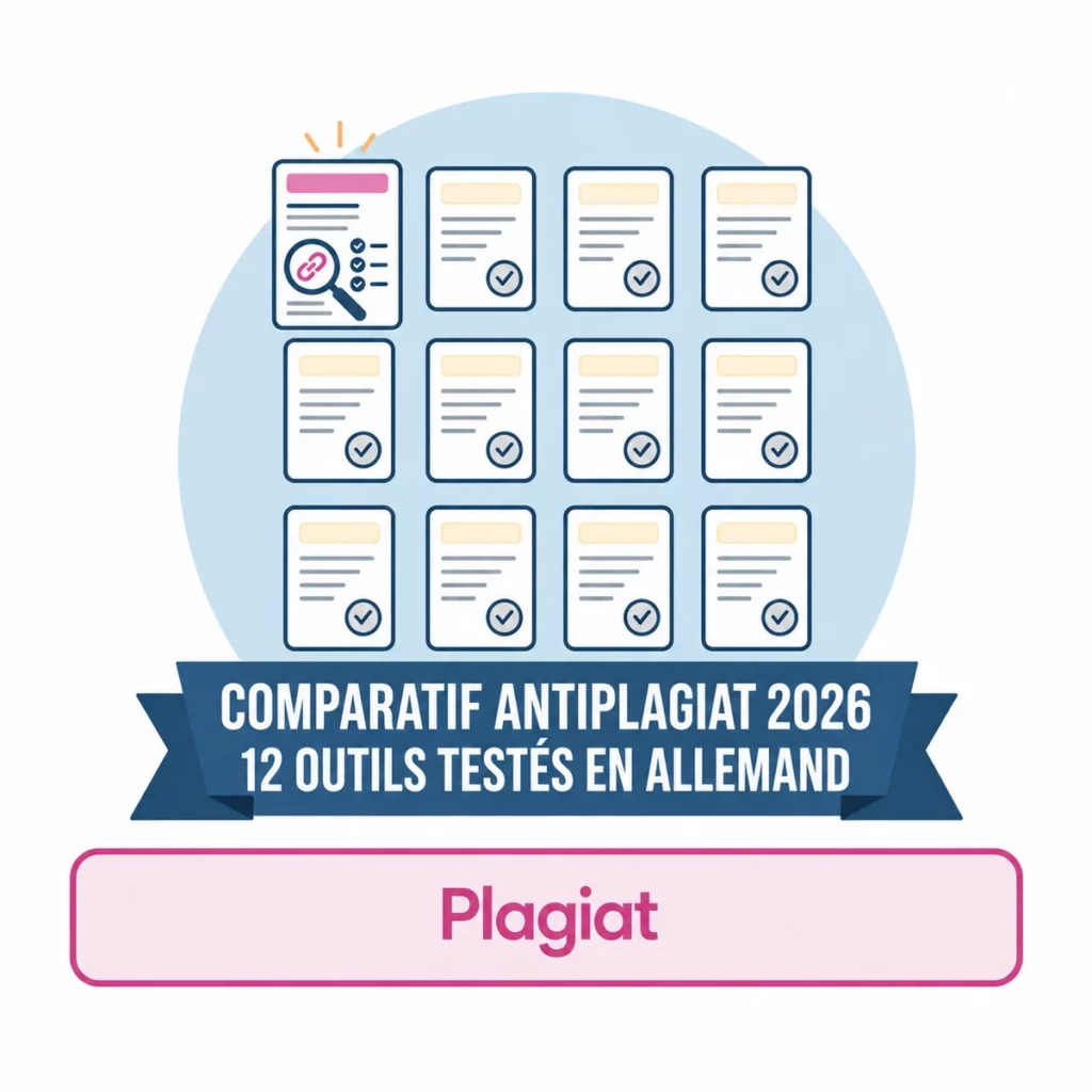 Comparatif antiplagiat 2026 : 12 outils testés en allemand