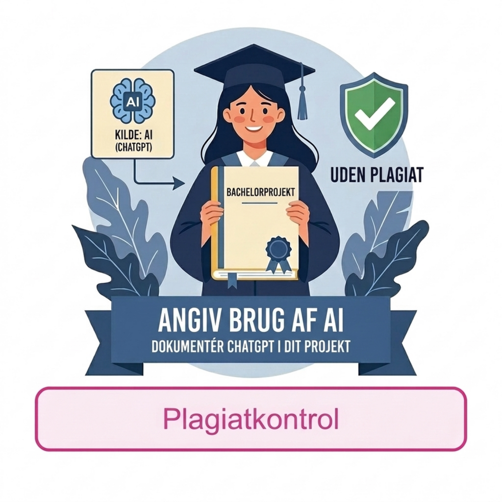 Angive brug af AI i opgave: Sådan dokumenterer du ChatGPT