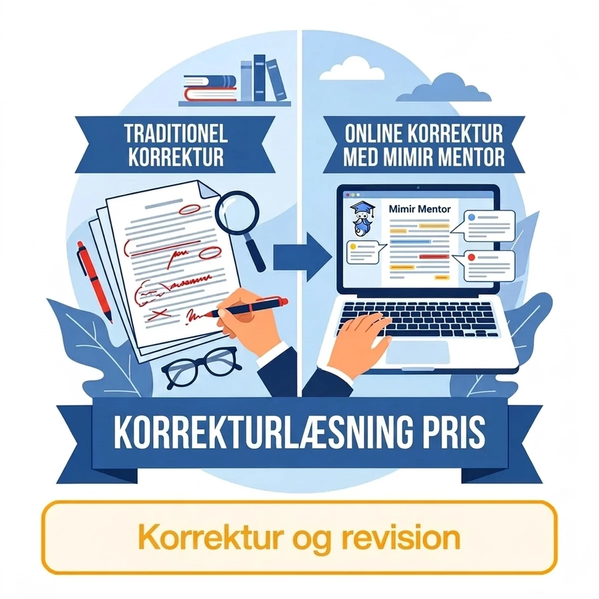 Korrekturlæsning: pris, kvalitet og AI som alternativ