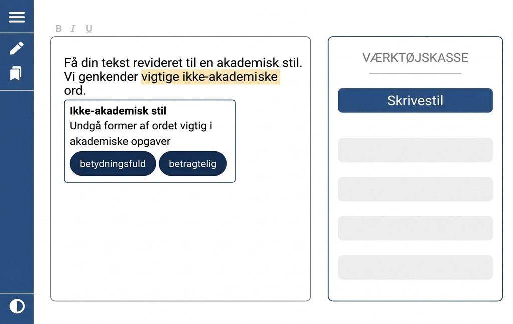 Akademisk skrivning med AI i Mimir Mentor