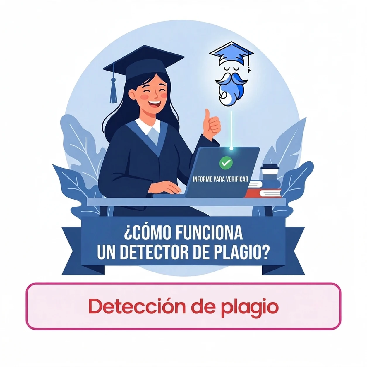 Cómo funciona un detector de plagio: tu guía para la integridad académica (con Mimir Mentor)