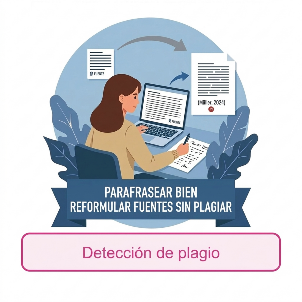 Cómo parafrasear correctamente: reformula fuentes con rigor académico