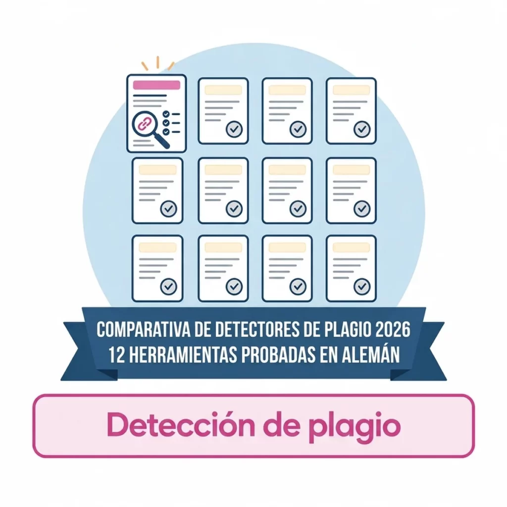 Comparativa de detectores de plagio 2026: 12 herramientas a prueba