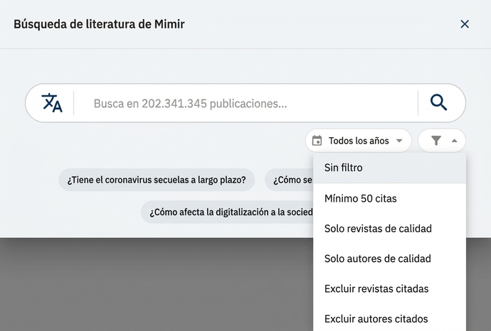 Búsqueda Bibliográfica De Mimir Mentor Búsqueda bibliográfica de Mimir Mentor