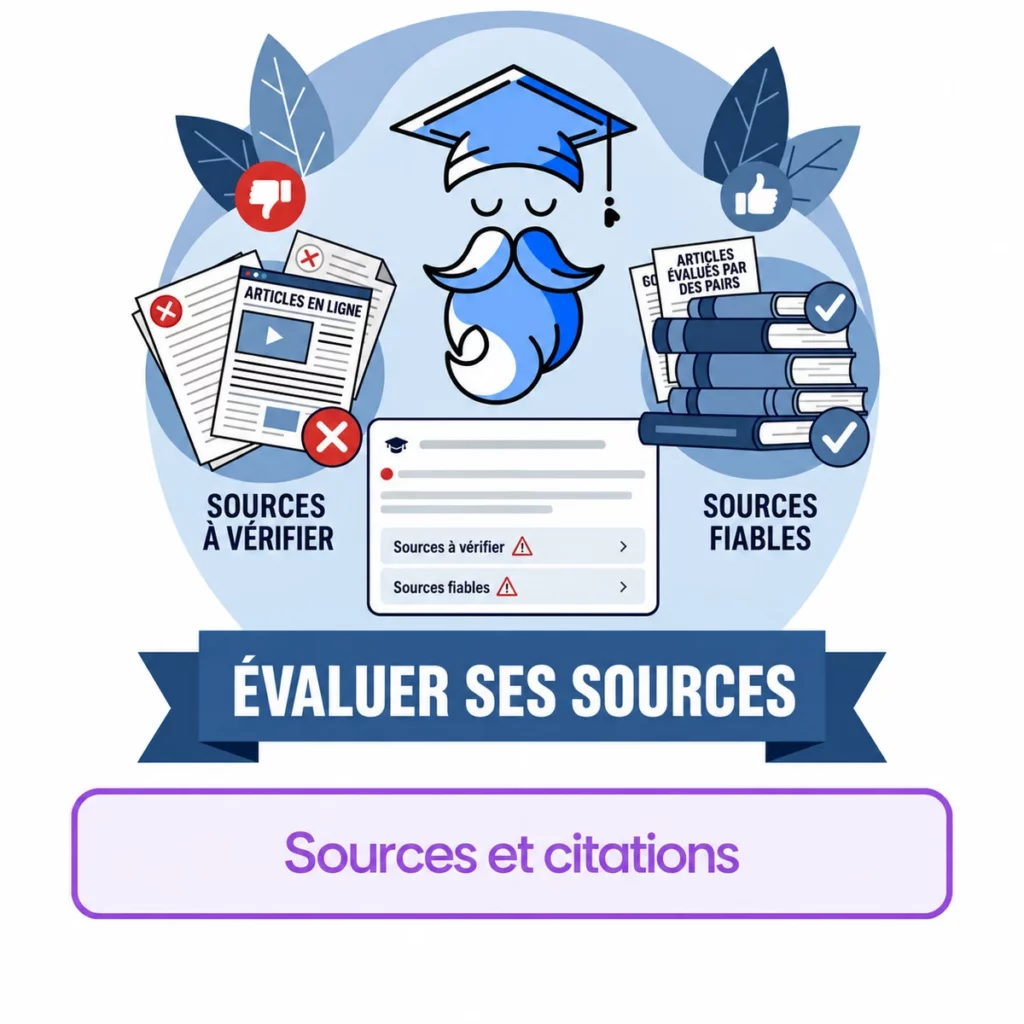 Sources fiables : une checklist pour ton mémoire