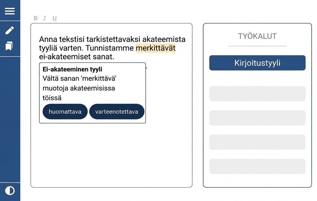 Akateeminen kirjoittaminen Mimir Mentorilla