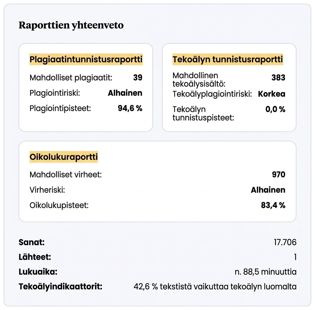 Mimir Mentor vaihtoehtona, jossa on enemmän mahdollisuuksia