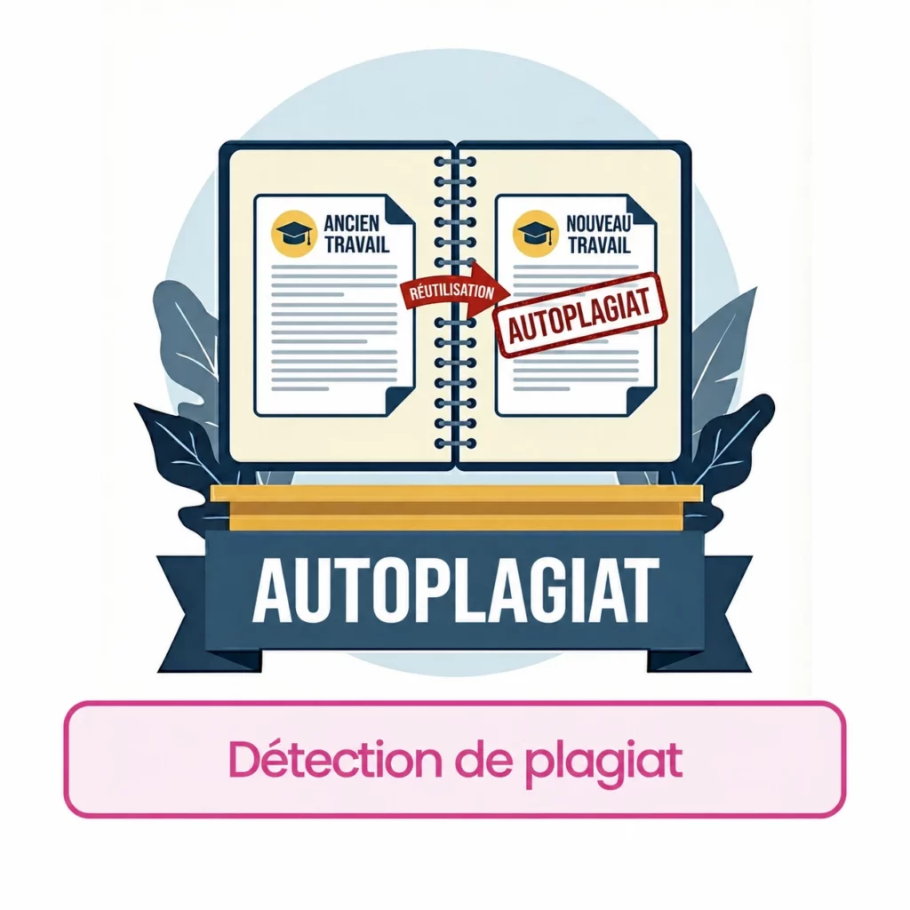 Un ancien travail réutilisé dans un nouveau document pour illustrer l’autoplagiat