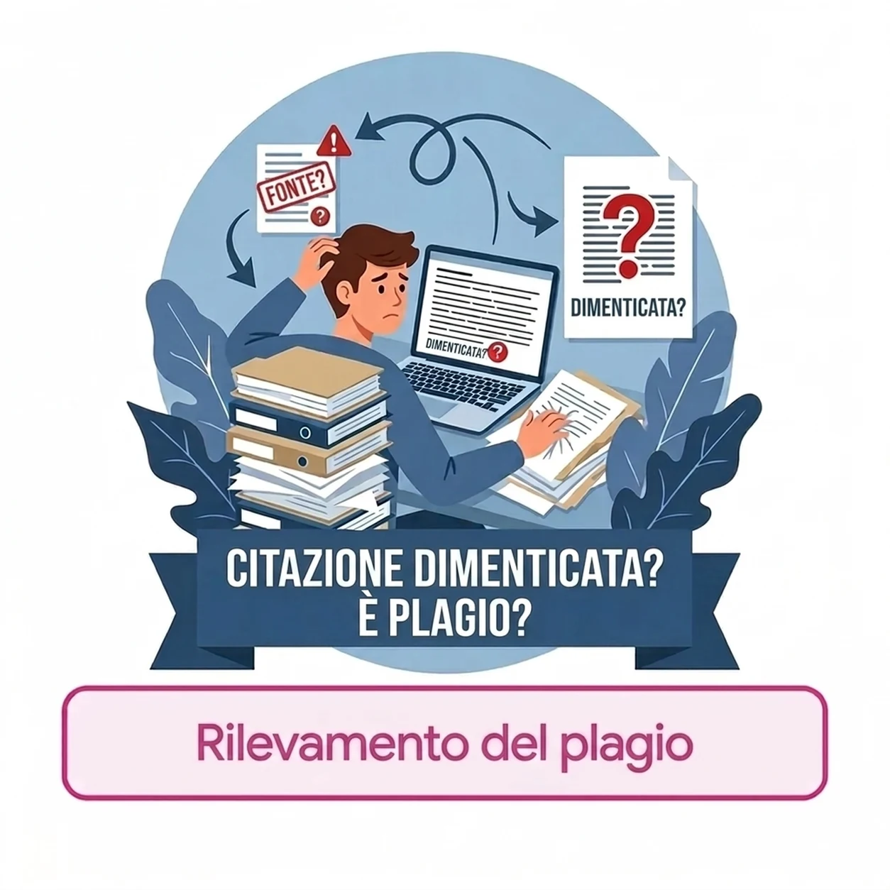 Citazione dimenticata: è già plagio?