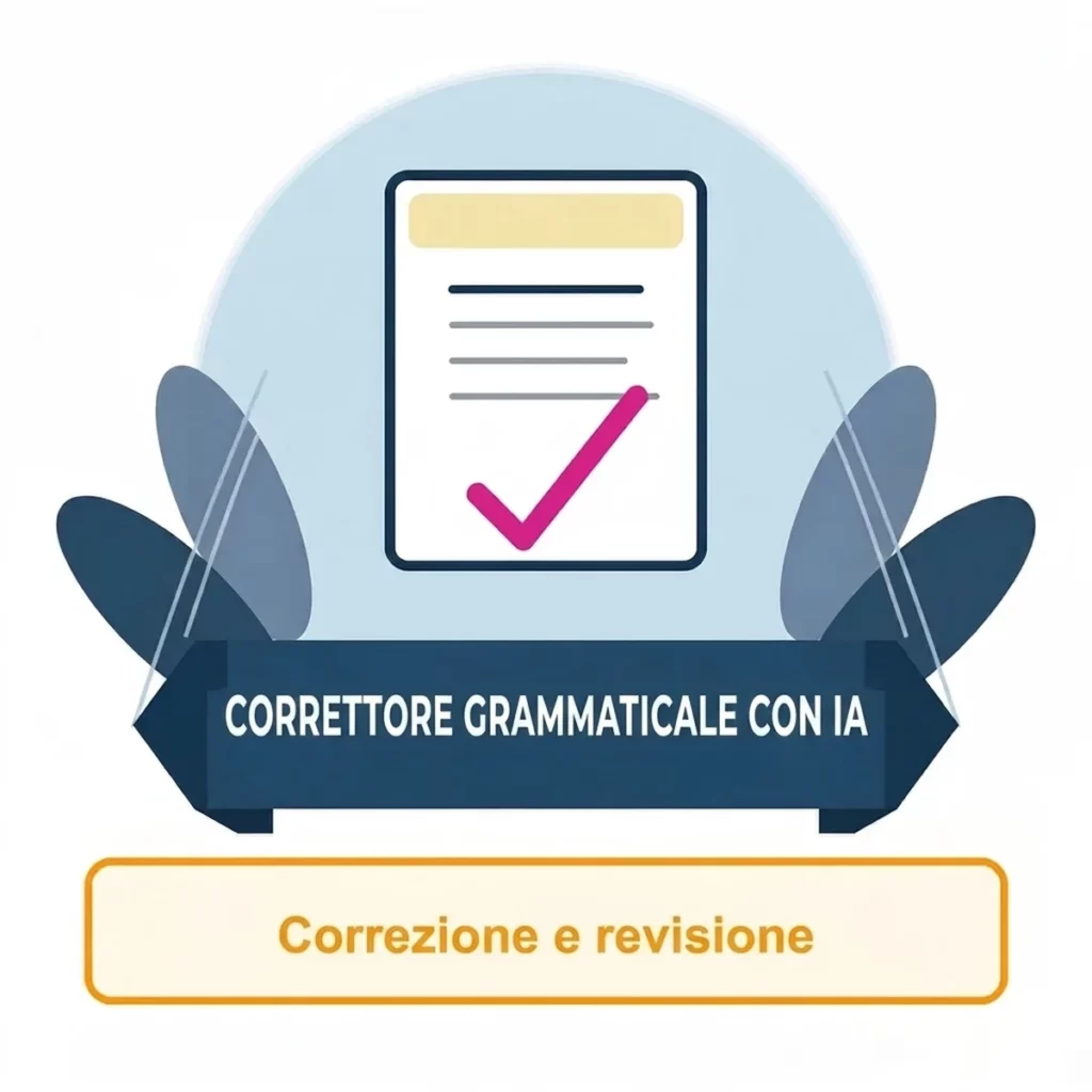 Correttore grammaticale con IA: ortografia, grammatica e stile
