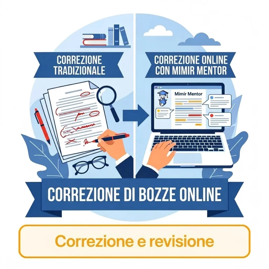 Correzione di bozze online o tradizionale: che cosa conviene per la tesi?