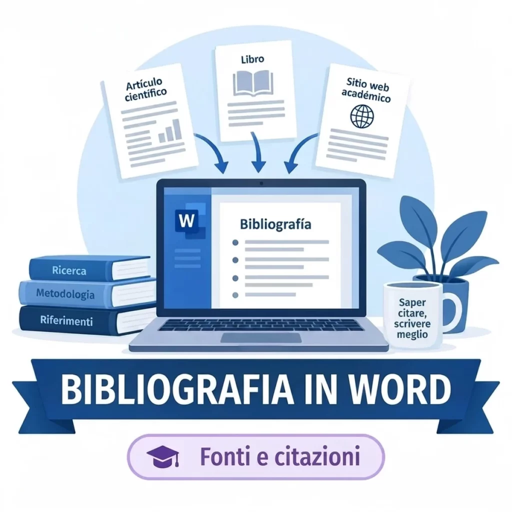 Esportare la bibliografia in Word: guida con Mimir Mentor