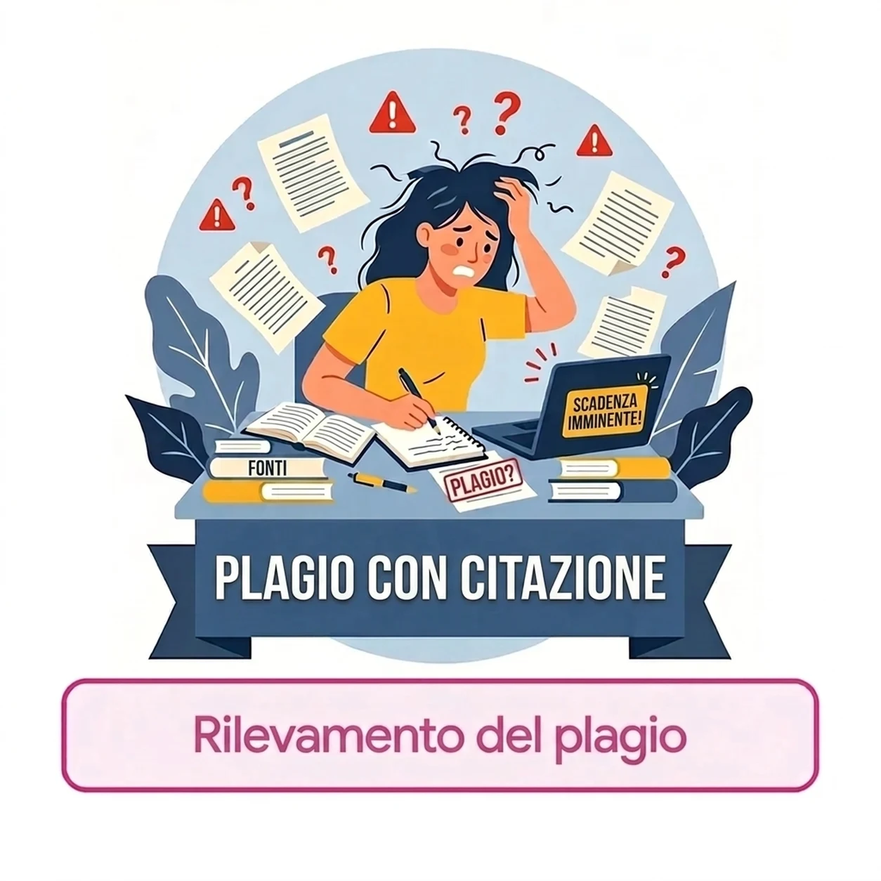 Plagio con citazione della fonte: come proteggere la tua tesi