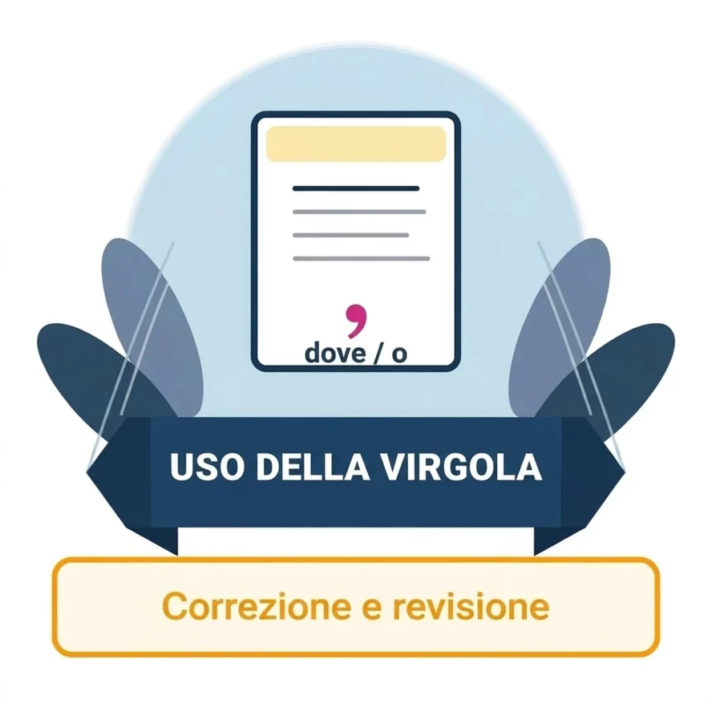 Uso della virgola nella tesi: regole ed esempi