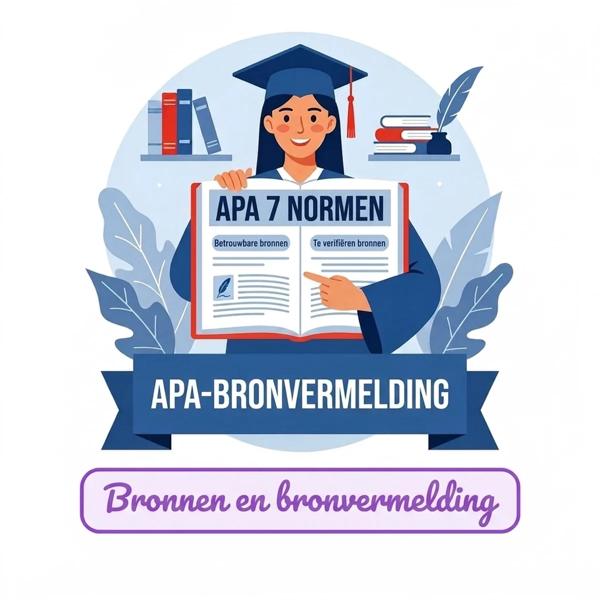 APA-bronvermelding: een complete gids met praktische voorbeelden
