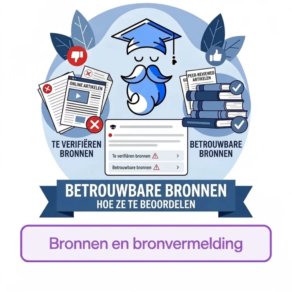 Betrouwbare bronnen herkennen: zo beoordeel je de kwaliteit van je bronnen