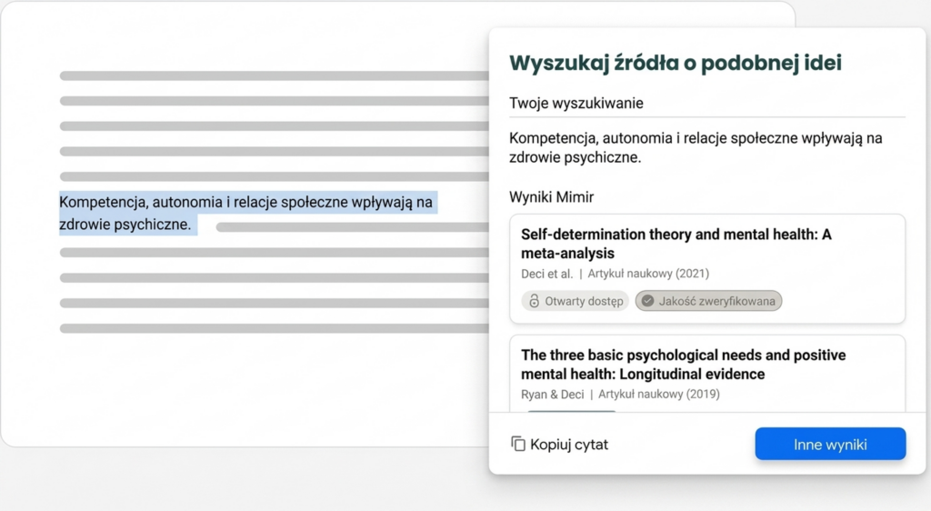 Asystent Ai Do Pisania Prac 12 Wyszukiwanie źródeł na temat podobnej idei, z fragmentem i wynikami bibliograficznymi.
