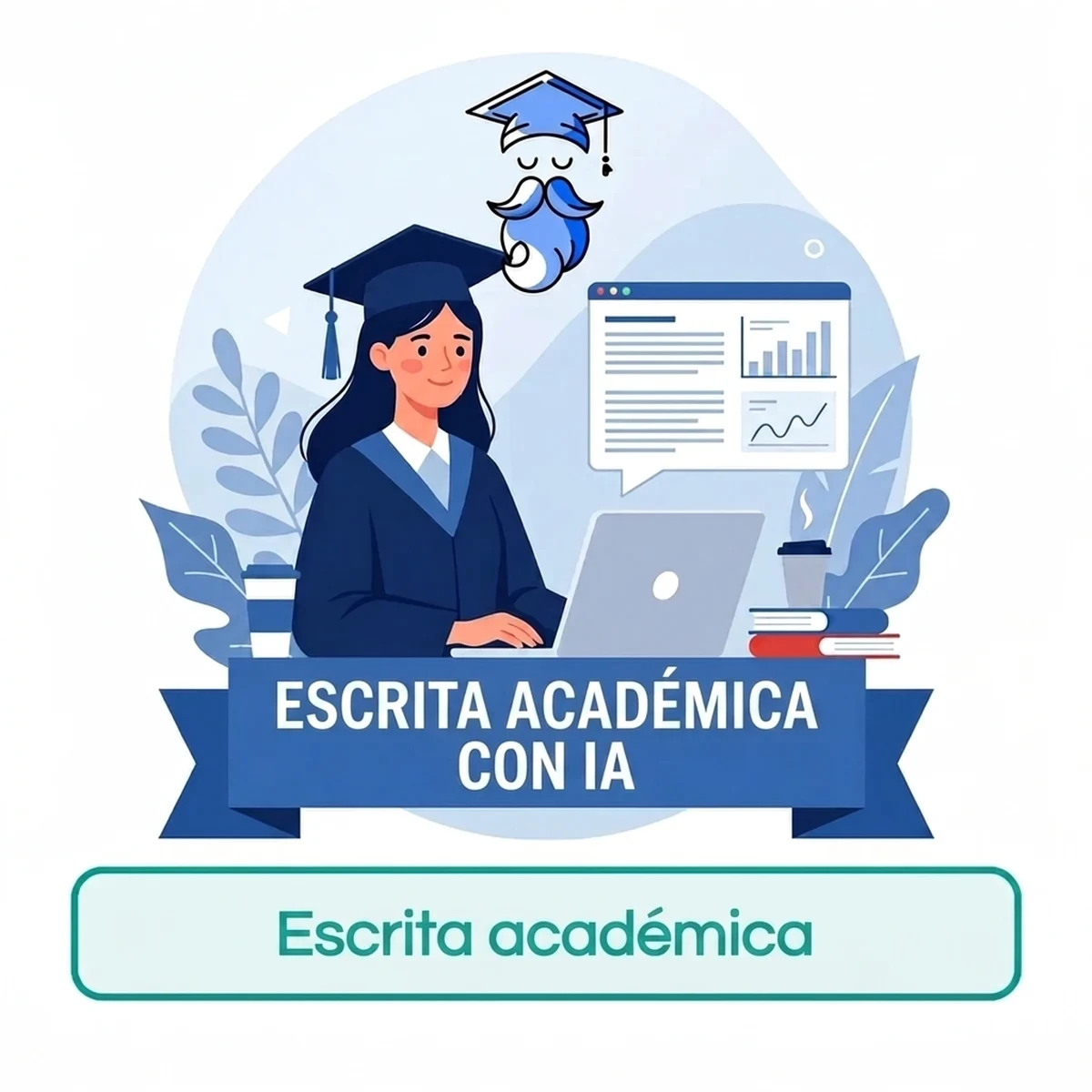 Escrita académica com IA no Mimir