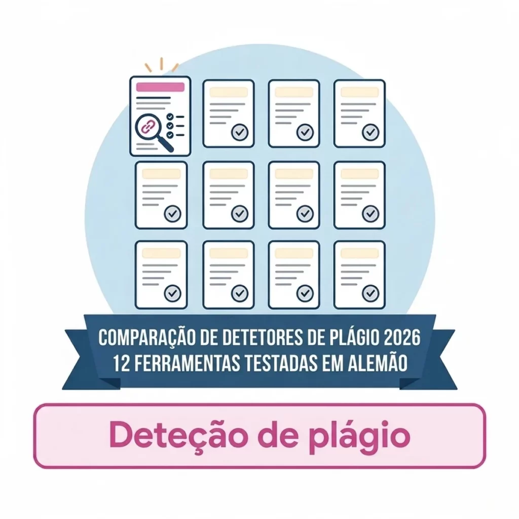 Melhor detetor de plágio 2026: comparação de 12 ferramentas