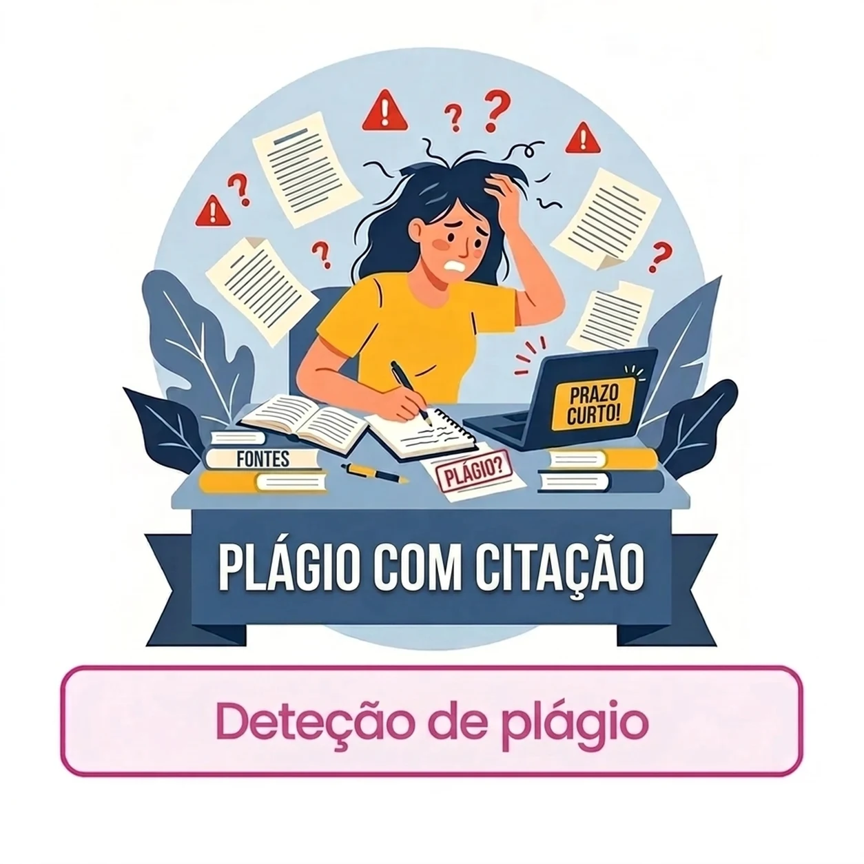 Plágio com citação da fonte: como proteges o teu trabalho
