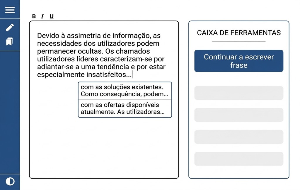 Escrita académica com IA no Mimir Mentor