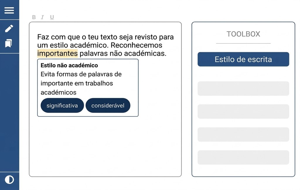 Escrita académica com IA no Mimir Mentor