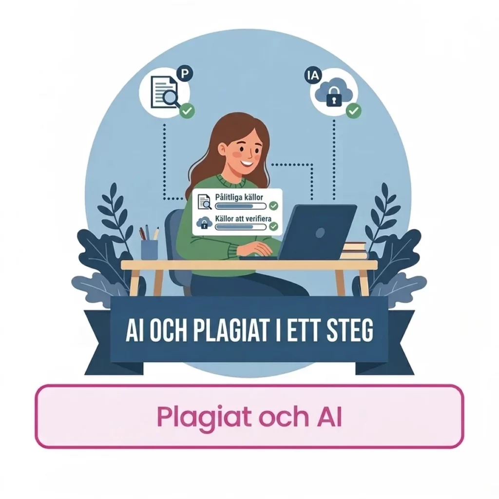 AI detector och plagiatkontroll: därför ska du kolla båda samtidigt