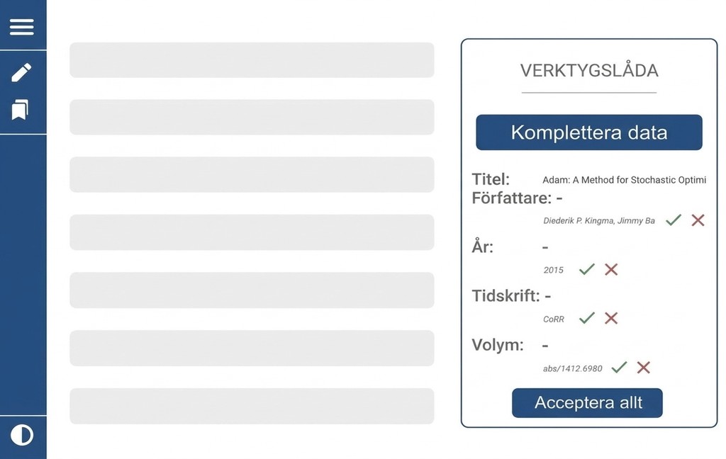 Akademiskt Skrivande Med Ai: Så Hjälper Mimir Dig Med Källor, Text Och Korrektur 4 Akademiskt skrivande med AI i Mimir Mentor