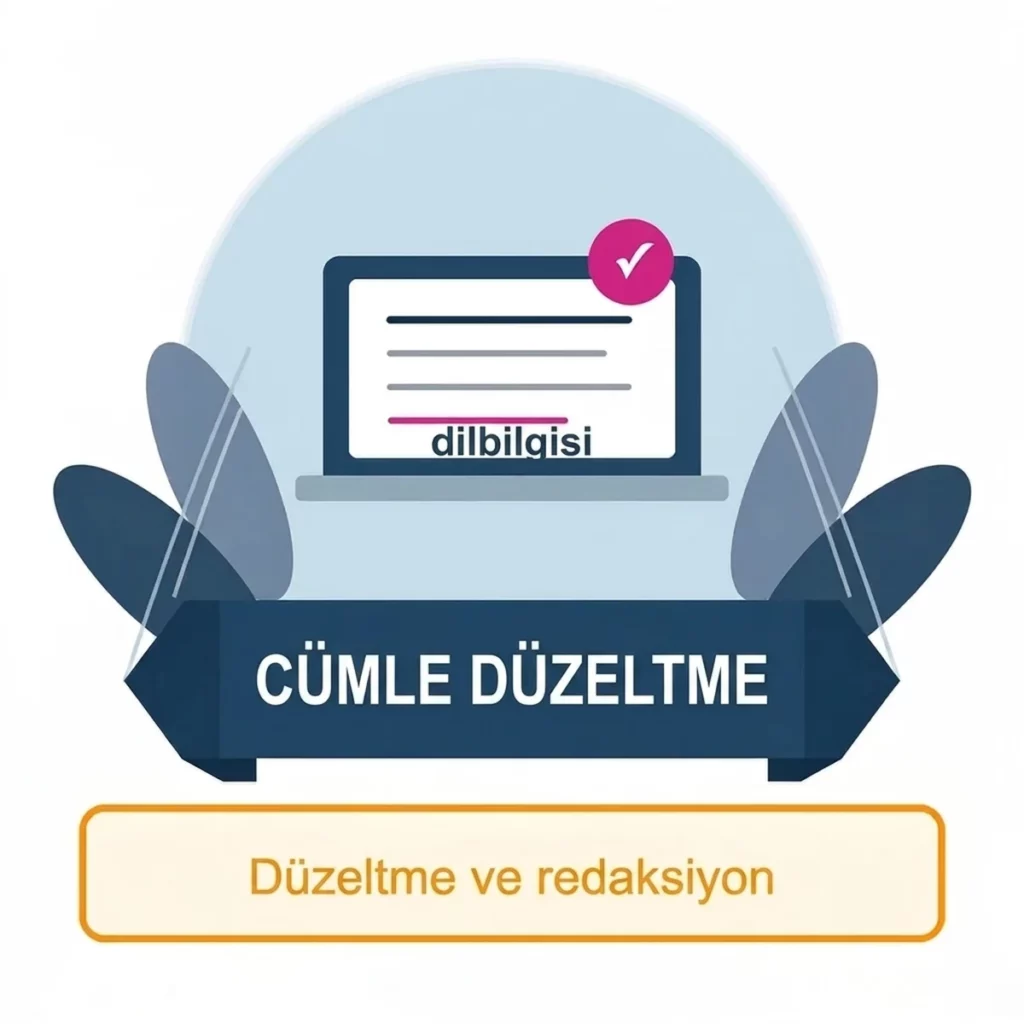 Online cümle düzeltme: akademik metinlerde yazım, dil bilgisi ve üslup