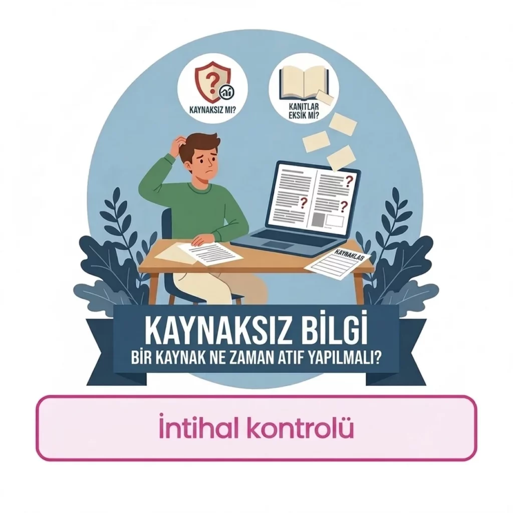 Kaynaksız bilgi: Akademik çalışmalarda eksik kaynaklar neden sorun olur?