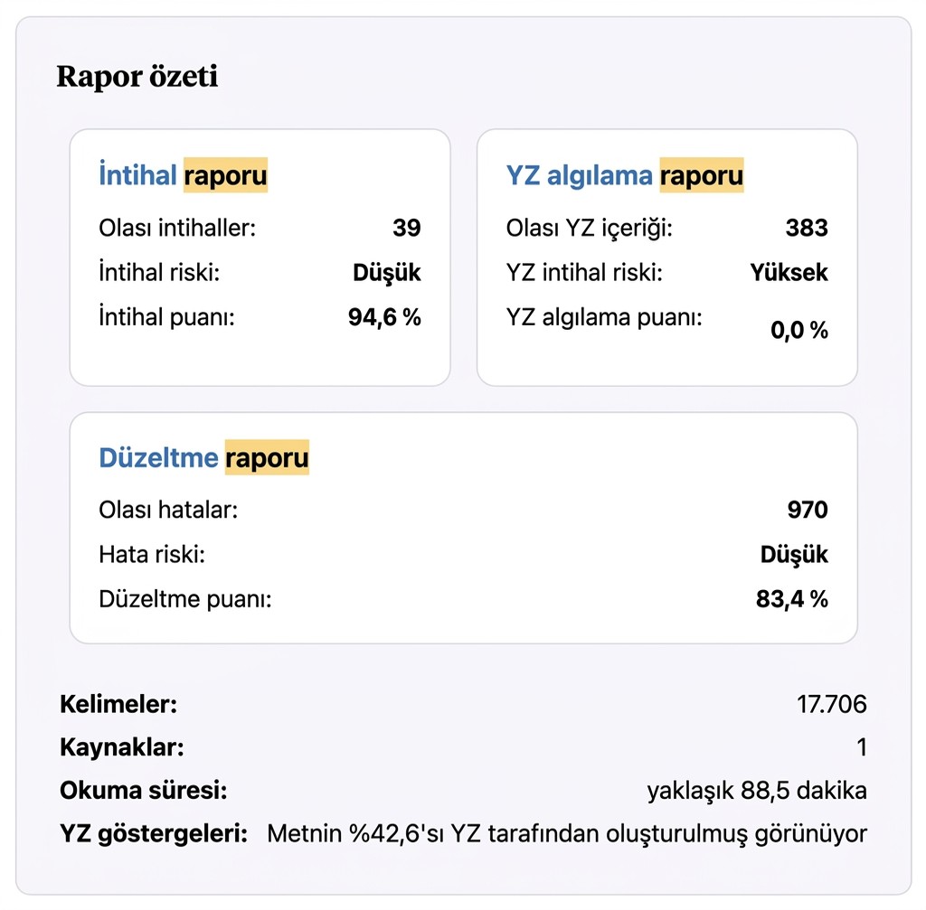 Yapay Zekâ Dedektörü Nasıl Çalışır? Yöntemler, Sınırlar Ve Yanlış Pozitifler 2 Yapay zekâ dedektörleriyle yapay zekâ tespiti nasıl çalışır
