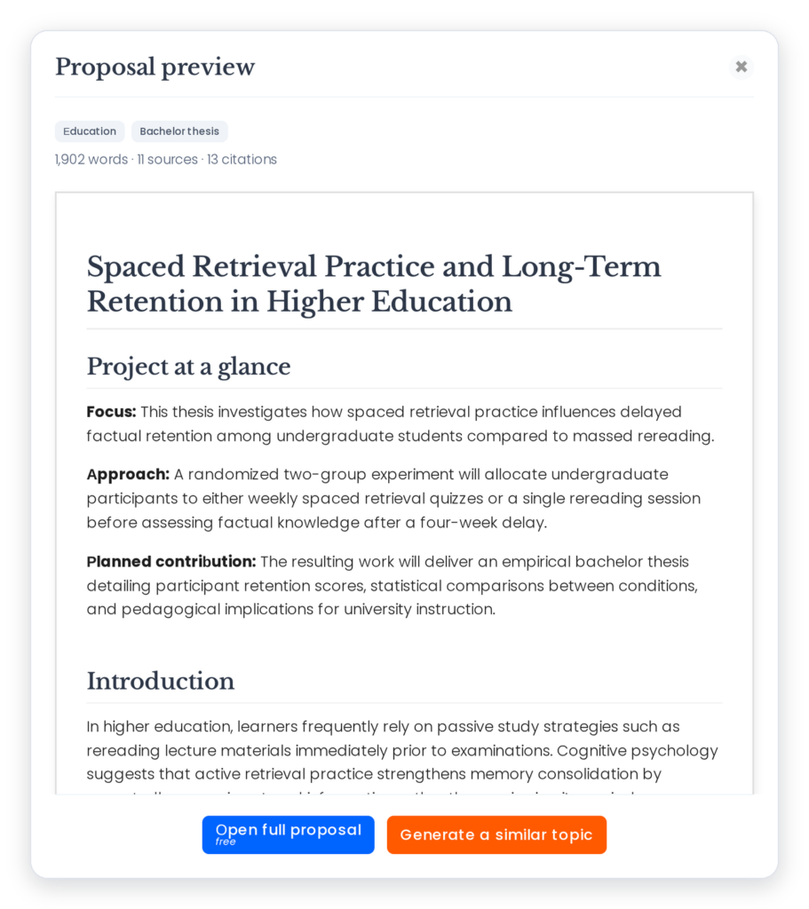 Research Topic Examples 5 Preview of a research proposal with focus, approach and planned contribution